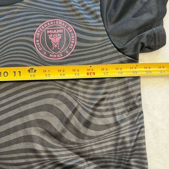 Adidas Black Inter Miami Soccer Jersey Messi Number 10 NEW Medium Men - Picture 5 of 6